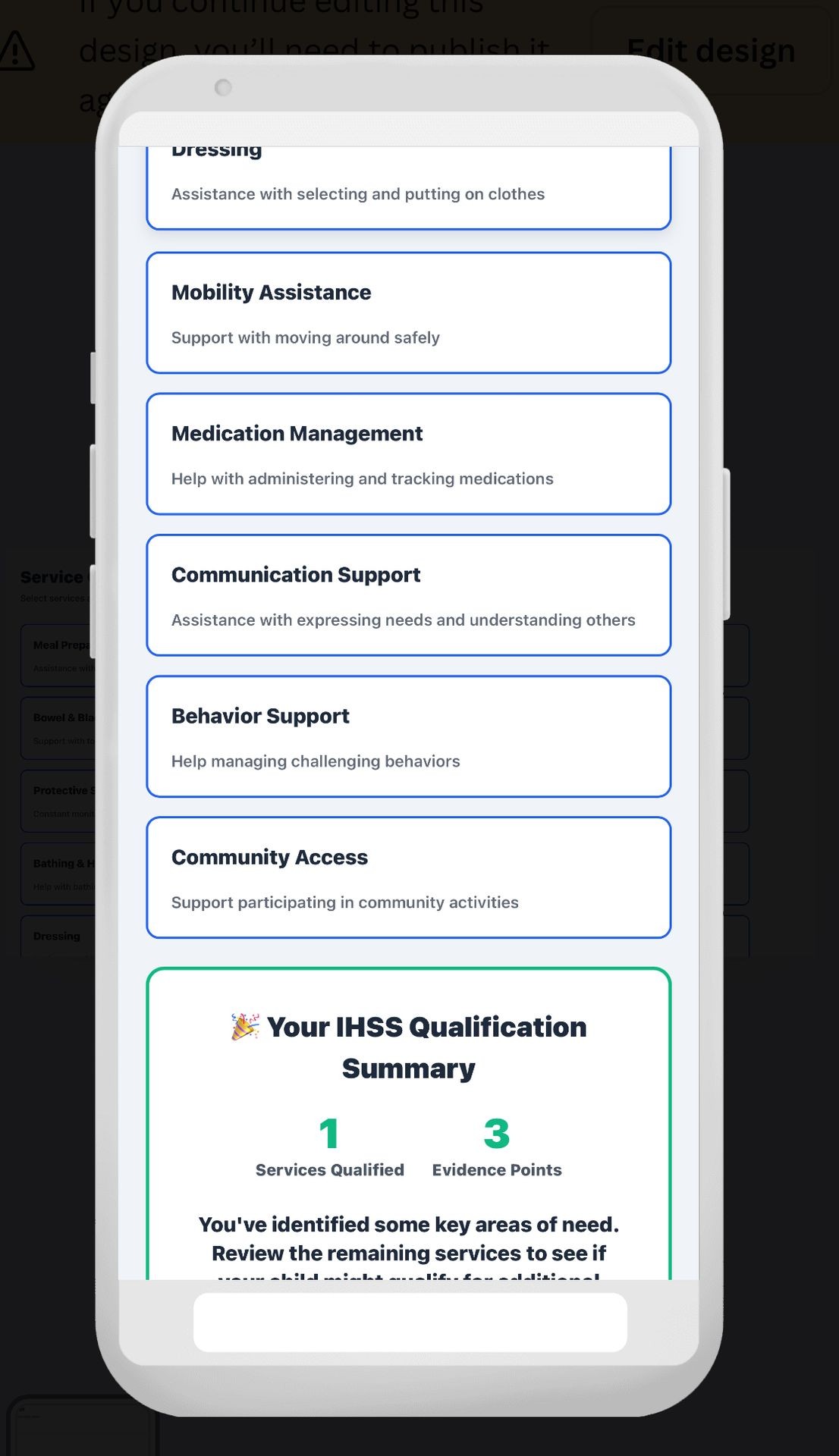 Service Qualification Tool